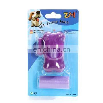 Bone Shape Dispenser Portable Pet Dog Waste Bag With Dispenser Dog Poop Bag photo-3