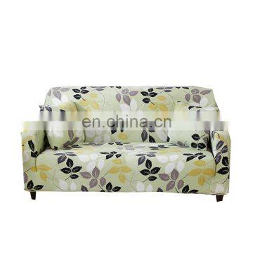 Amazon Hot Sell Printed Floral Designs Full Cover Elastic Sofa Stretch Spandex Protective Elastic Stretch Corner Sofa Covers photo-2