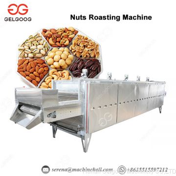 Full Automatic Cocoa Bean Roasting Equipment Macadamia Nut Roasting Machine Manufacturers