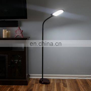 Natural lighting soft reading floor standing lamp home goods floor lamp