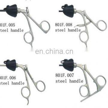 Laparoscopic Large Grasping Scissor Forceps Handle Surgical Instrument photo-6