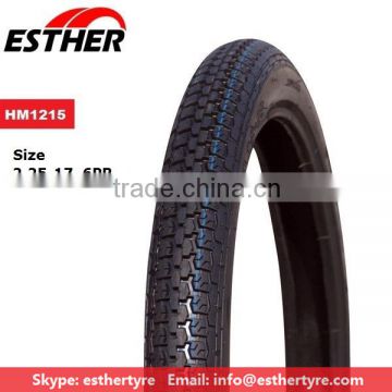 Esther Brand HM1215 Motorcycle Tyre 2.25-17 6PR