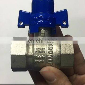 Modern brass lockable ball valve