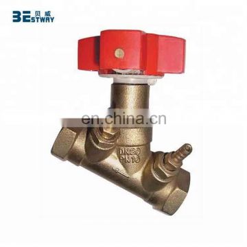 Fast Supplier Brass Balance Valve Manufacturer