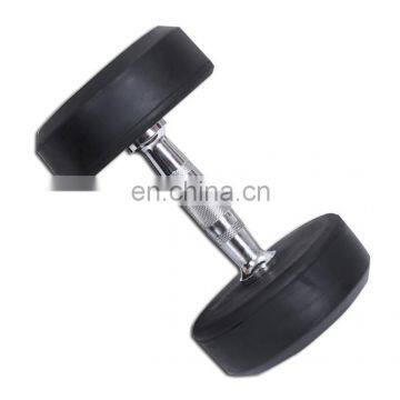 Best Quality Dumbbell  Gym Accessory Fitness Rubber Dumbber Equipment