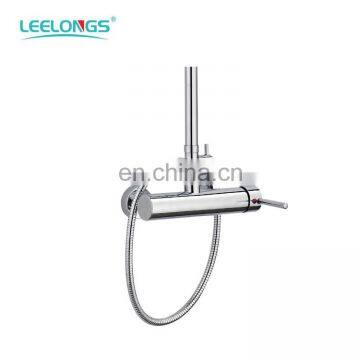 Toilet Bathing Thermostatic Shower System Set With Brass Mixing Valve Faucet photo-3