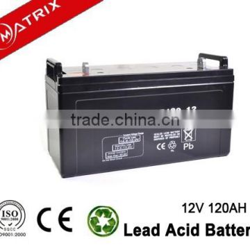 Solar system usgae 12v120ah battery