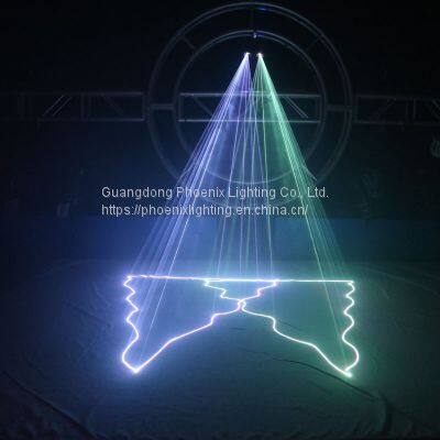 DJ Light, Stage Light, Double-heads RGB Laser Light photo-2