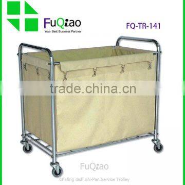 Service Equipment Hotel Product Linen trolley hotel service trolley , hotel room service cart , cleaning trolley cart