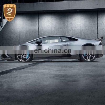 MY Style Car Accessories Carbon Fiber Side Skirt Extensions Splitters For Lambor Huracan Lp610 Lp580