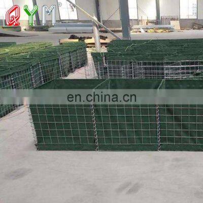 Mil 7 Galvanized Hesco Barrier Welded Wire Mesh Gabion Box