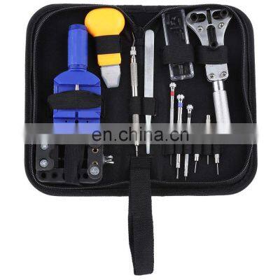 13pcs Watch Repair Tool Kit Set Case Opener Link Spring Bar Remover Screwdriver Tweezer Watchmaker Dedicated Device