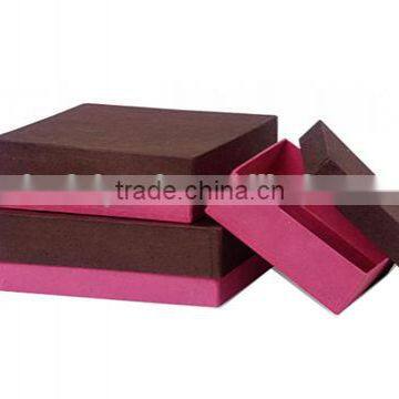 Recyclable material printed corrugated paper box/jewellery packaging paper box/recycled paper box
