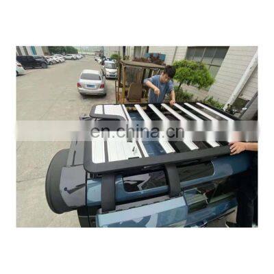 High Quality Aluminum Alloy ROOF RACK ROOF BRACKET LUGGAGE RACK For 2020 Land Rover Defender 110 photo-3