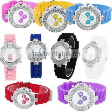 silicone wristband watches men (gite silicone watch)