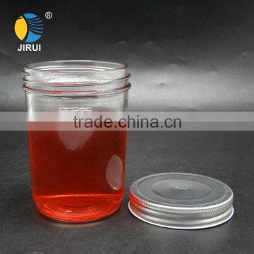 400ml high quality glass jar glass mason jar with lid