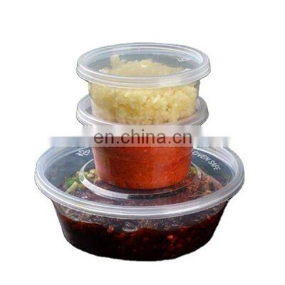 0.75oz 30ml 2oz 60ml Disposable Plastic Clear Sauce Cup