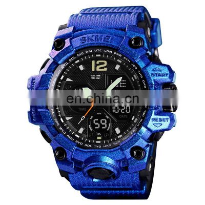 hot selling SKMEI 1155B dual time analog digital sport watches for men