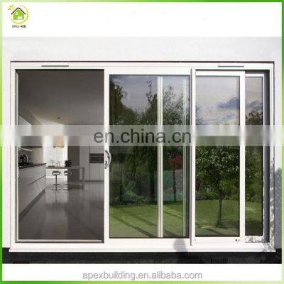 Simple Design White Aluminum Frame Front Doors & Sliding Doors photo-2