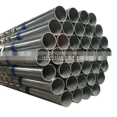 top quality bs1387 class a b c g i pipe pre galvanized seamless steel pipes