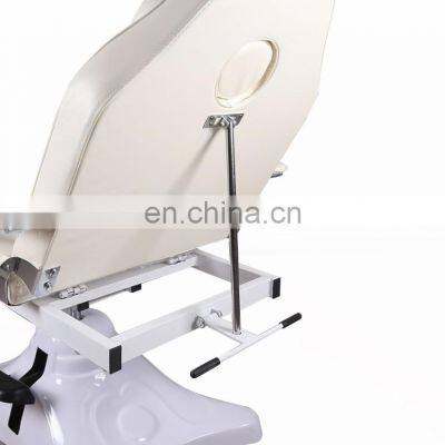 Aesthetic Furniture Wholesale White Tattoo Artist Chair Hydraulic Friction Tattoo Chairs for Sale/poltrona Tattoo Bed photo-4