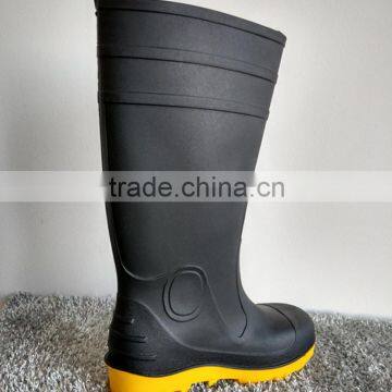 china hot selling CE certified PVC safety boot/safety rain winter boots