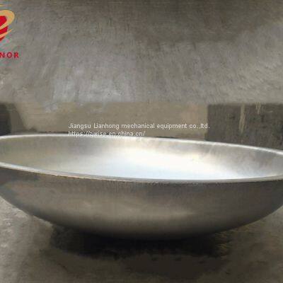 Large Stainless Steel Flanged and Elliptical head