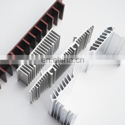 radiator aluminum and extruded aluminum heatsink , extruded aluminium heatsink extrusion for solar inverter design