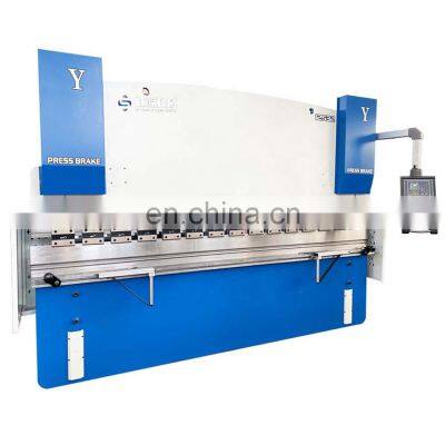 Factory price metal sheet automatic hydraulic press brake machine with CybTouch 8 125t 2.5m delem DA52S CNC press brake