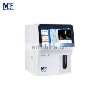 MedFuture 5-part Hematology Analyzer 60 Tests/hour Touch Screen Auto Hematology Analyzer for Medical