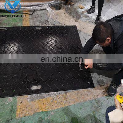 Polymer Plastic Construction Road Mat for Bad Condition Area