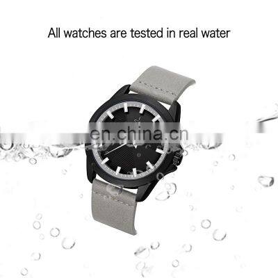 SHENGKE Unisex Business Watches K0120G Luminous Pointer Watch PU Leather Quartz Sports Wristwatches Relogio Masculino