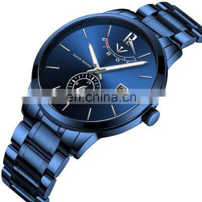 NIBOSI Relogio Masculino Relojes 2020 Gold Watch Mens Watches Top Brand Luxury Sport Quartz Watch Business Waterproof Wristwatch