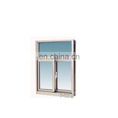 Broken bridge aluminum alloy with insulating glass and anti-radiation layer sliding window