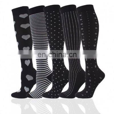 Men Women Varicose Athletic Fun Stocking Compression Sport Socks photo-4