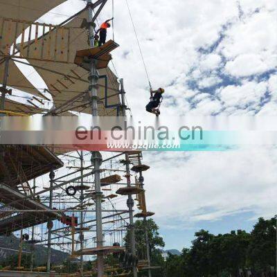 Sport Game High Altitude Playground Equipment Adult and Kids Commercial Obstacle Course photo-4