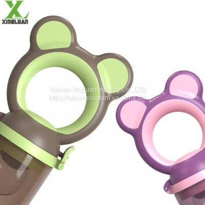 Wholesale BPA Free Silicone Feeding Infant Nipple Baby Fruit Feeder Pacifier photo-4