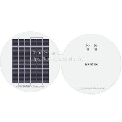 5W Round Solar Panel