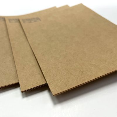 Brown Kraft Cardboard Russian Raw Material Brown For Cartons 