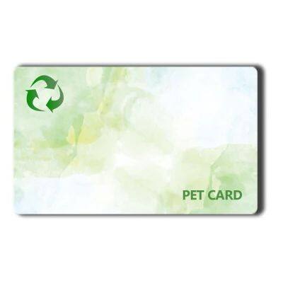 Sustainable Factory Price PET Material RFID Smart Card Eco-friendly PET Eco Card photo-3