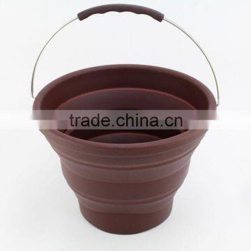 2016 Promotional Ideal Foldable Rubber Bucket photo-3