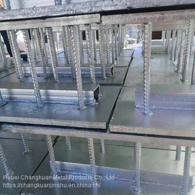 Q235B Pre Embedded Steel Plate Curtain Wall Construction Steel Structure Engineering Hot-dip Galvanized Pre Embedded Parts Rust Proof and Anti-corrosion Pre Embedded Plate photo-3