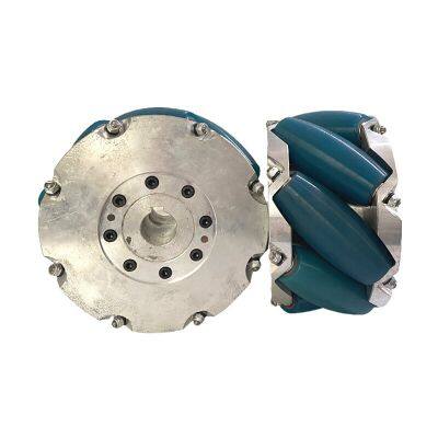 Industrial grade Heavy duty mecanum wheel 4-22 inch aluminum alloy AGV robot Mecanum wheel factory