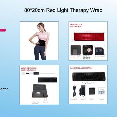 newest led therapy light pad wraps therapy beds for full body half body healthcare and wellness