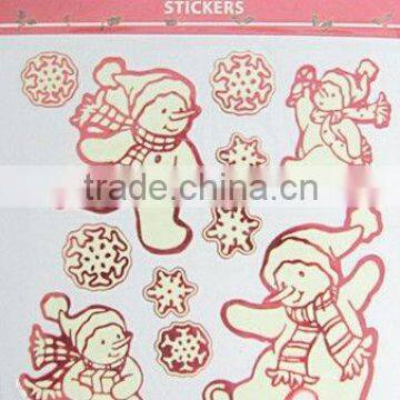 Night Glow Sticker for Christmas Decoration