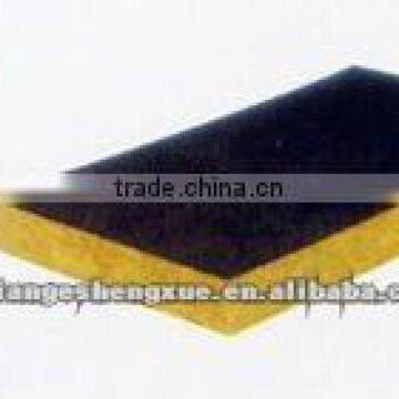 sound insulation rock wool yellow panel