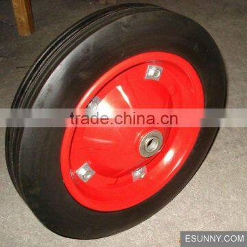 13x3 solid rubber wheel