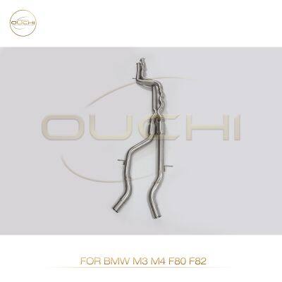 for BMW M2 G87/M2C F87/M3 M4 F80 F82/M3 M4 G80 G82 Mid Pipe Exhaust System Center Section Lightweight Race Upgrade Deeper Sport Sound photo-3