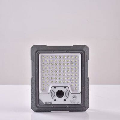 1000W Outdoor Waterproof LED Security Solar Floodlight With Aluminum Body Bright Solar Sign Board for Courtyard Garden Lighting photo-3