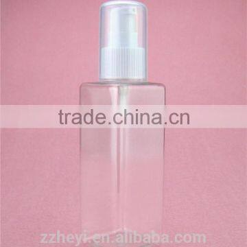 5oz 150ml Clear Plastic Square Pet Bottle Empty for Cosmetic Packaging photo-2